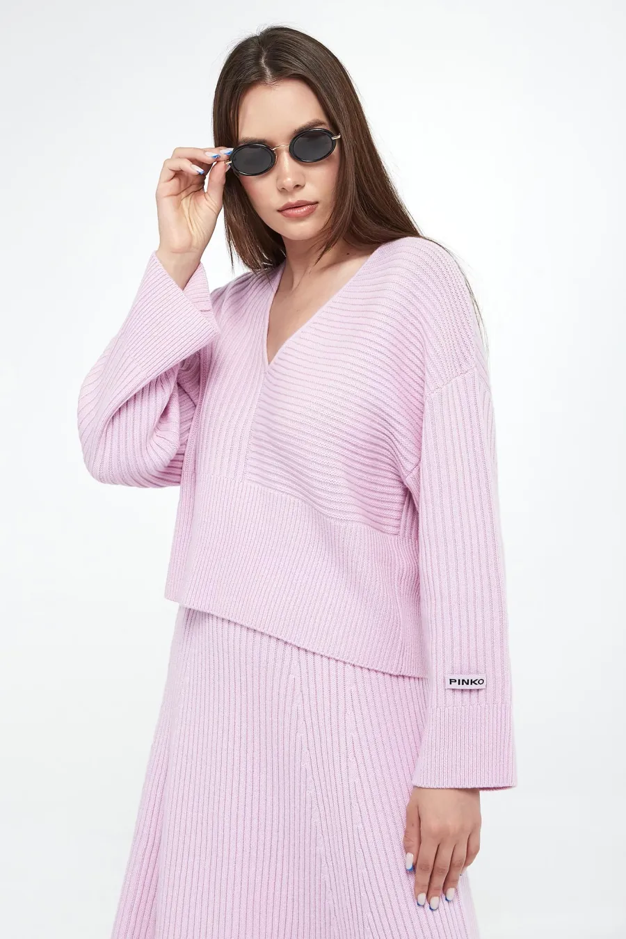 obrazek 1 Sweter damski z wełną Aphrodite PINKO Pinko