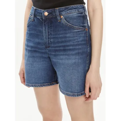 Zdjęcie Wrangler Szorty jeansowe Cowboy 112351042 Niebieski Relaxed Fit