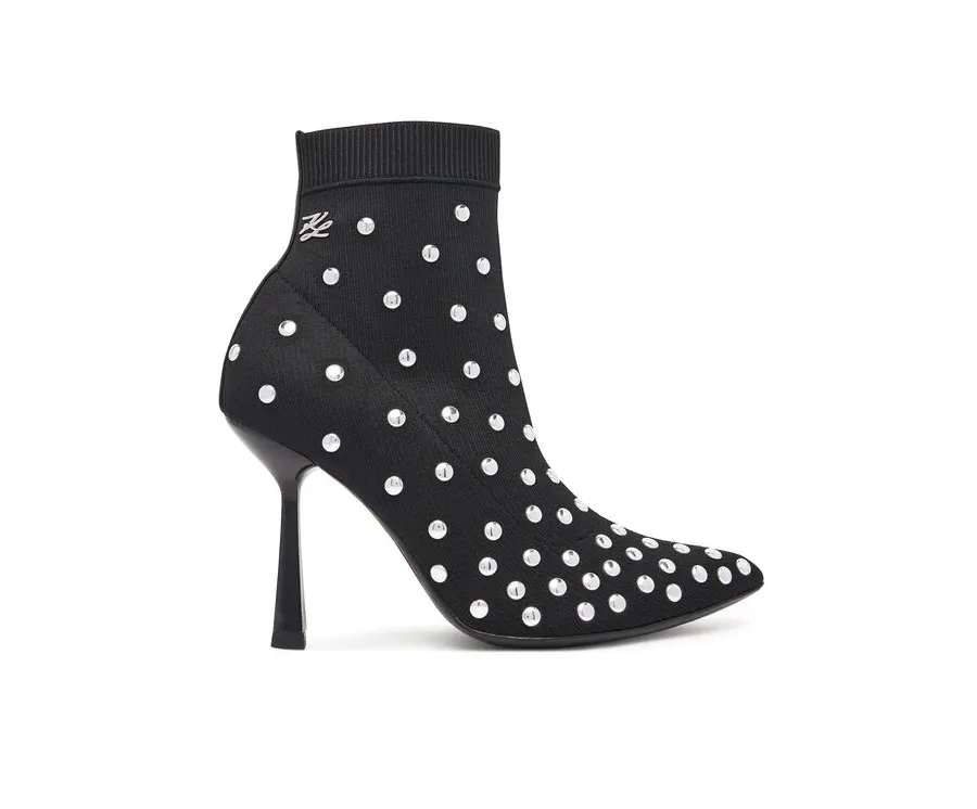 obrazek 1 KARL LAGERFELD Botki Pandara KL31367 Czarny