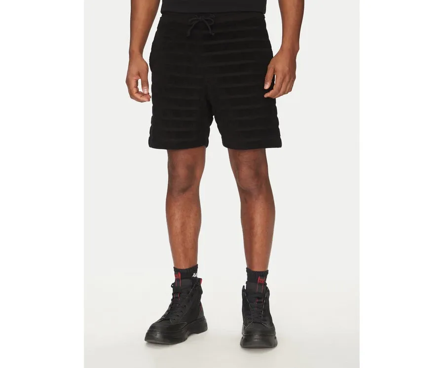 obrazek 1 HUGO Szorty sportowe Dutowel 50535289 Czarny Relaxed Fit