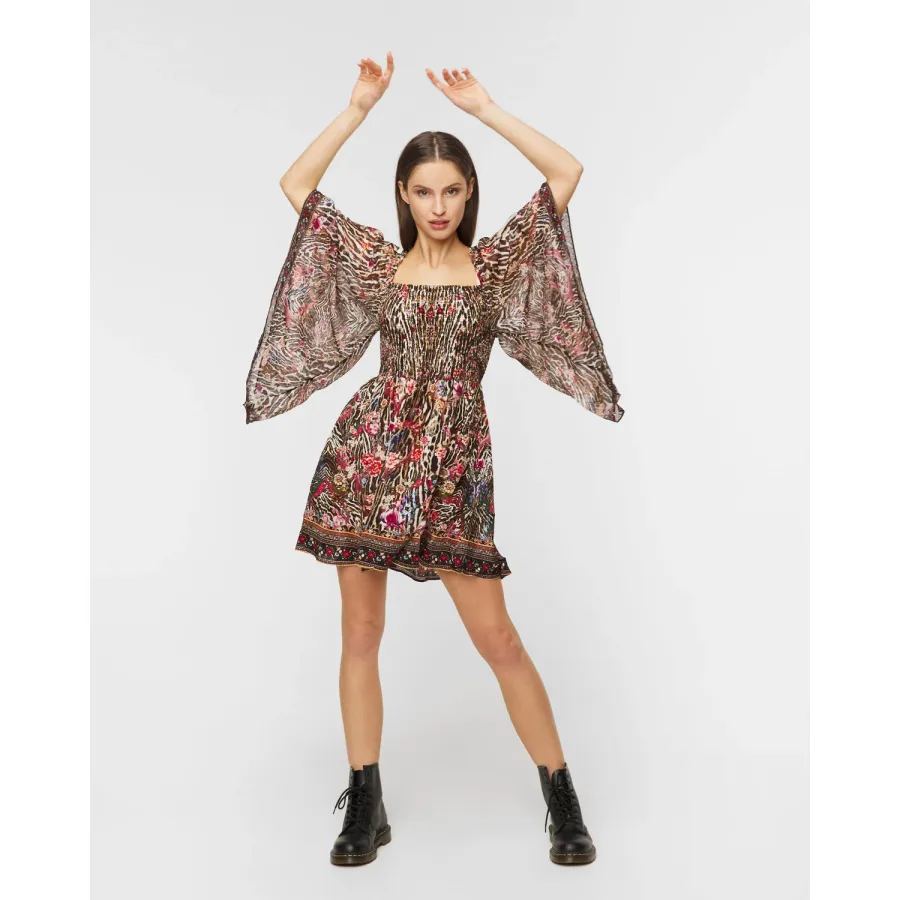 obrazek 1 Sukienka Camilla Shirred Bodice Mini