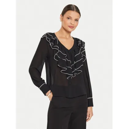 Zdjęcie Kontatto Bluzka B701C Czarny Regular Fit