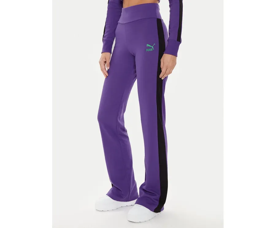 obrazek 1 Puma Spodnie dresowe DUA LIPA 536629 Fioletowy Slim Fit
