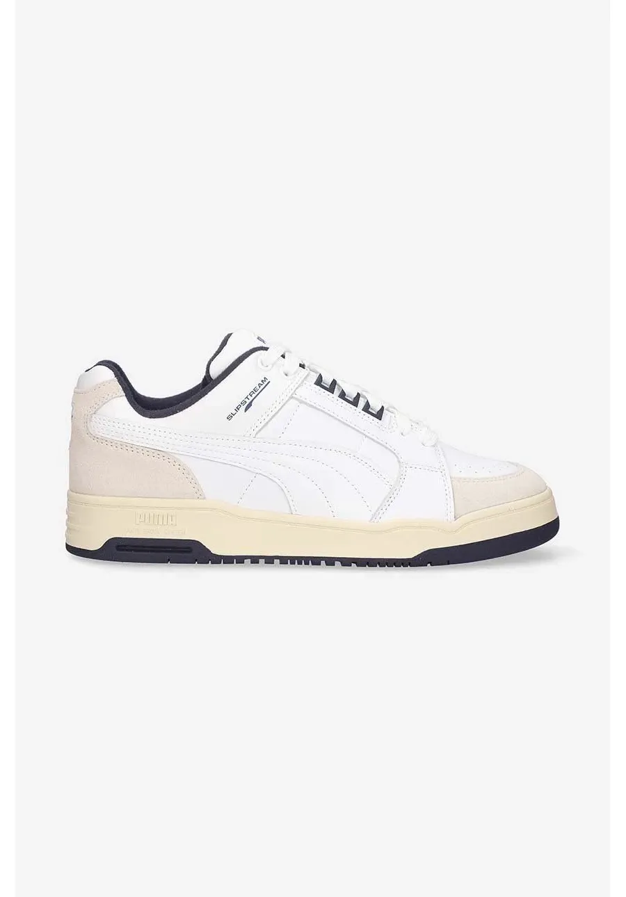 obrazek 1 Puma sneakersy skórzane Slipstream Lo Retro kolor biały