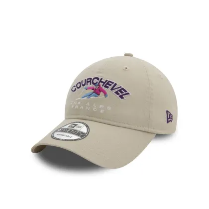 Zdjęcie New Era Czapka z daszkiem Washed Courchevel Ski 9TWENTY 60580869 Beżowy