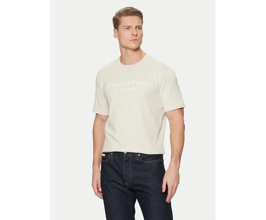 obrazek 1 Marc O'Polo T-Shirt 520 2012 51052 Beżowy Regular Fit