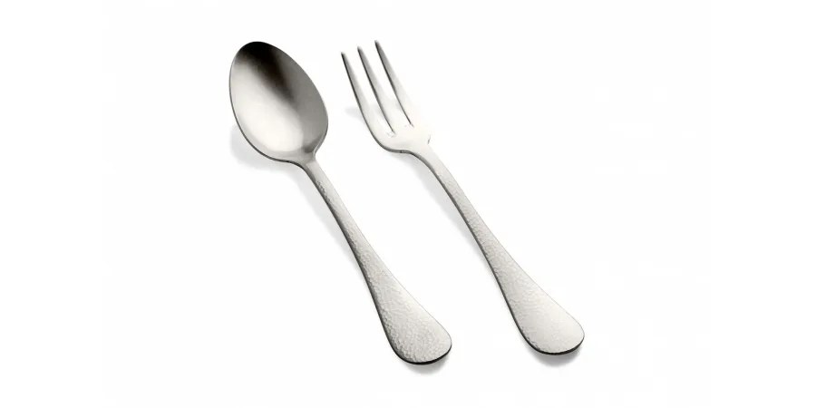obrazek 4 Designerski włoski komplet 6 łyżeczek deserowych Epoque ze stali nierdzewnej
