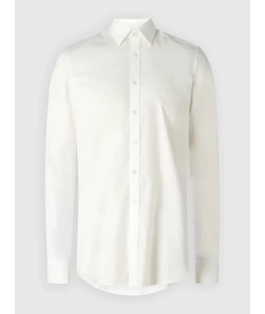 obrazek 1 Koszula biznesowa o kroju slim fit z twillu z bardzo długim rękawem