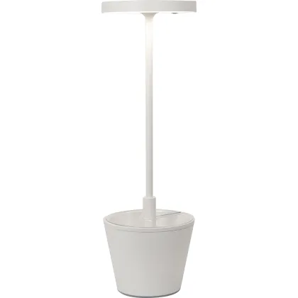 Zdjęcie Stylowa lampa stołowa Poldina Reverso z misą