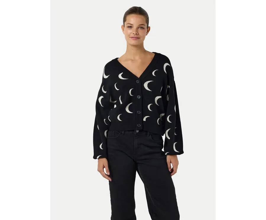 obrazek 1 Noisy May Kardigan Charlott 27029727 Czarny Regular Fit