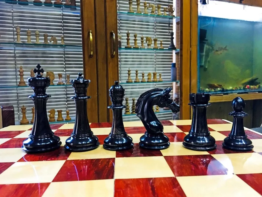 obrazek 2 Arabskie figury szachowe idealne na prezent - The Chess Empire