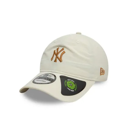 Zdjęcie New Era Czapka z daszkiem New York Yankees Recycled 9Twenty 60595203 Écru