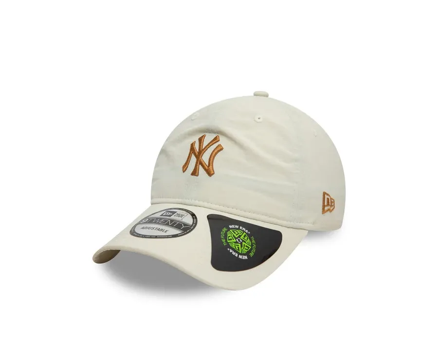 obrazek 1 New Era Czapka z daszkiem New York Yankees Recycled 9Twenty 60595203 Écru