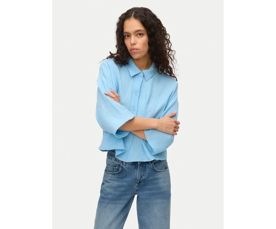 obrazek 1 Vero Moda Koszula Natali 10279685 Niebieski Standard Fit