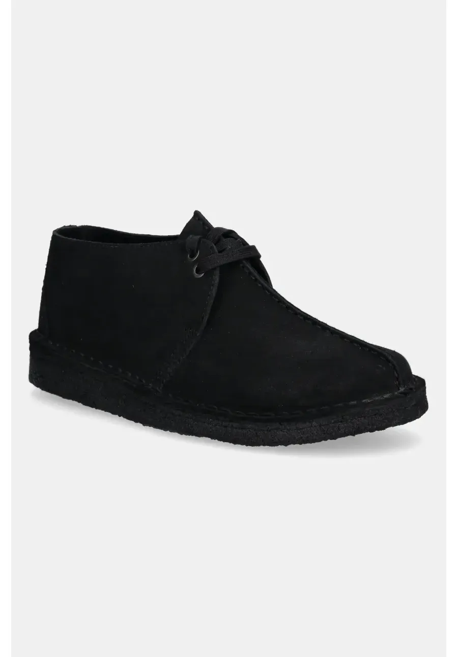 obrazek 1 Clarks Originals półbuty zamszowe męskie kolor czarny