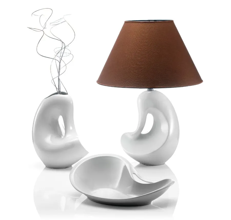 obrazek 1 Oryginalny porcelanowy wazon o nowoczesnym designie