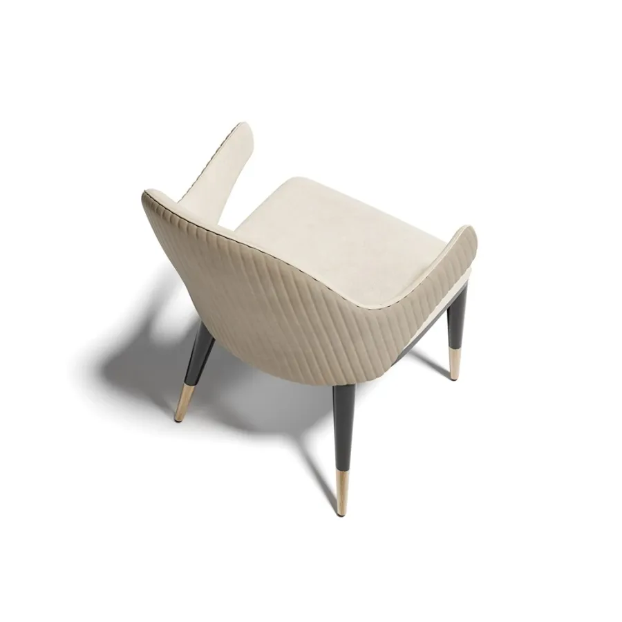 obrazek 4 Eleganckie modernistyczne krzesło do jadalni - prosto z Włoch