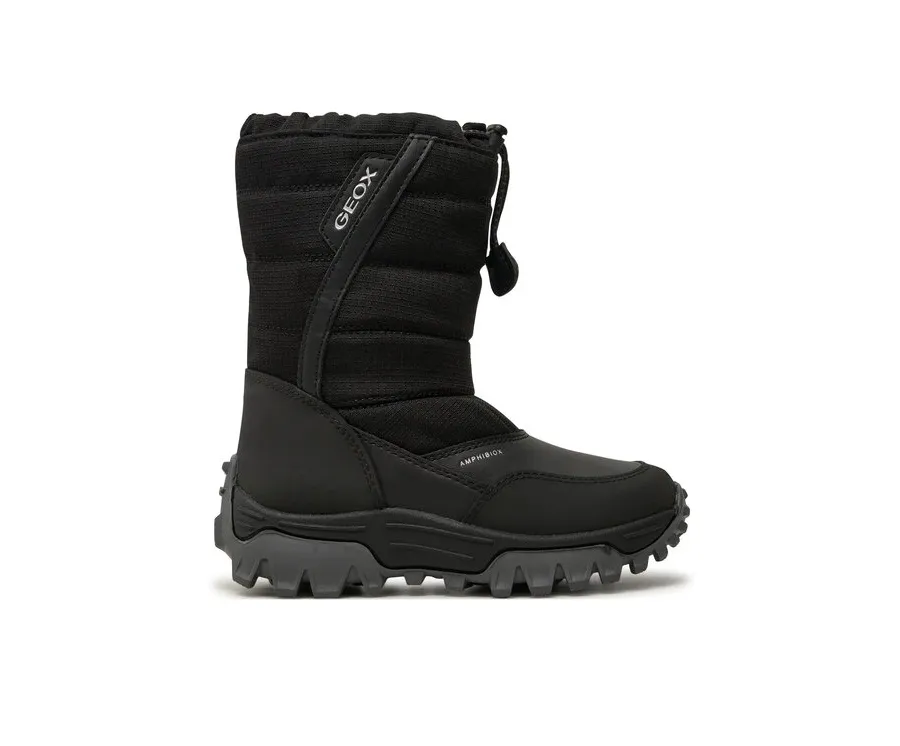 obrazek 1 Geox Śniegowce J Himalaya Boy B Abx J26FRA 0FU54 C9999 S Czarny