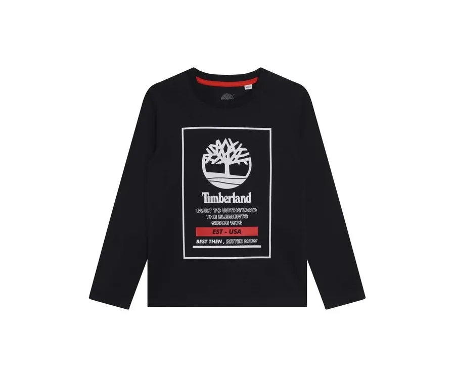 obrazek 1 Timberland Bluzka T25T75 D Granatowy Regular Fit
