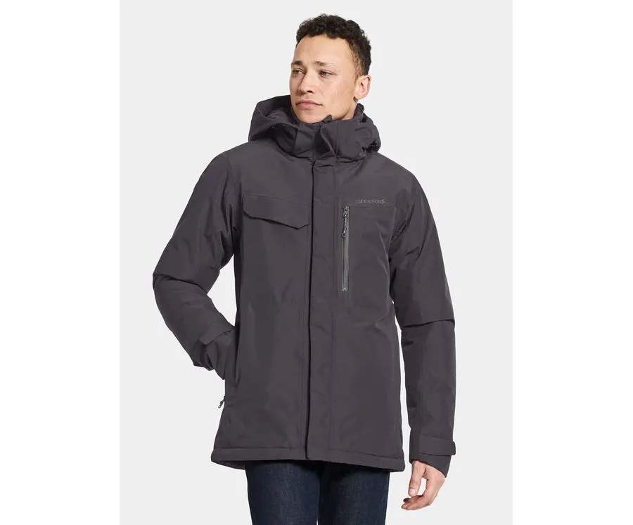 obrazek 1 Didriksons Kurtka zimowa Stefan Usx Jkt 505041 Czarny Regular Fit