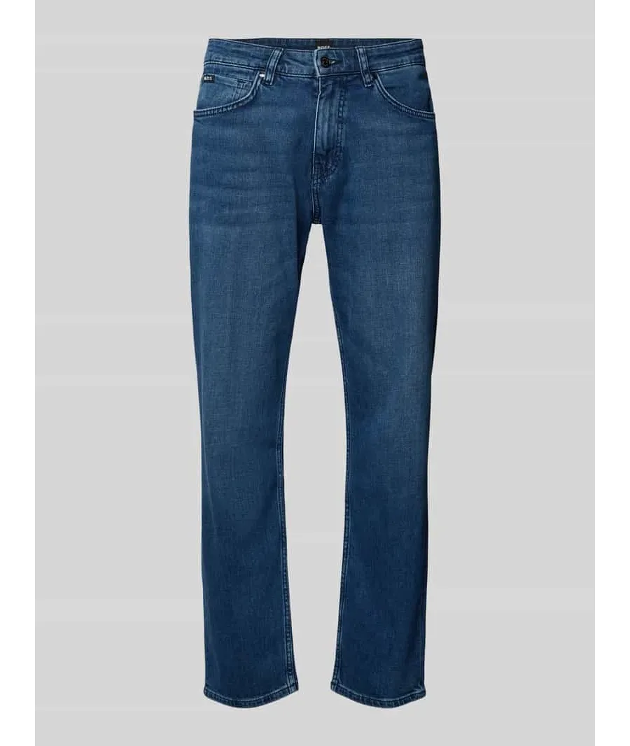 obrazek 1 Jeansy o kroju regular fit z naszywką z logo model ‘Re.Maine’