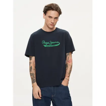 Zdjęcie Pepe Jeans T-Shirt Claude PM509390 Granatowy Regular Fit