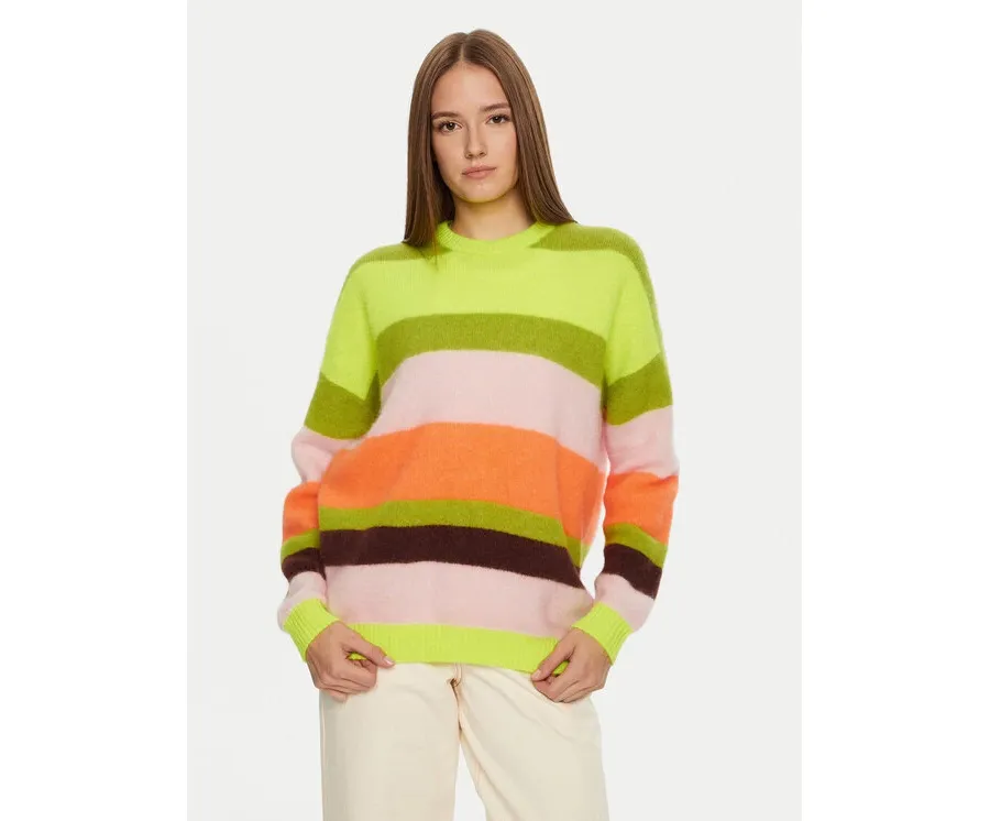 obrazek 1 American Vintage Sweter Vitow VITO18IH24 Kolorowy Oversize