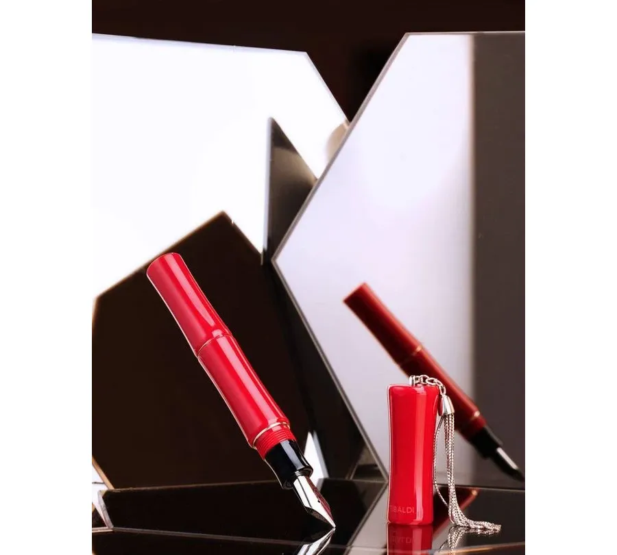 obrazek 4 Pióro wieczne Tibaldi Bamboo Lipstick Red