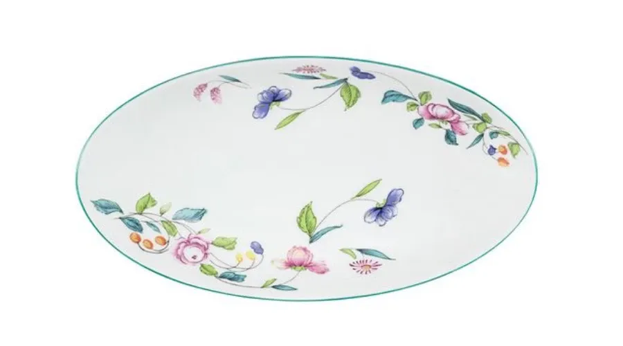 obrazek 1 Mały owalny półmisek Florence z porcelany