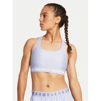 Zdjęcie Under Armour Biustonosz sportowy Crossback Mid Bra 1361034-539 Niebieski Compression Fit