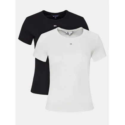 Zdjęcie Tommy Jeans Komplet 2 t-shirtów DW0DW21430 Kolorowy Slim Fit