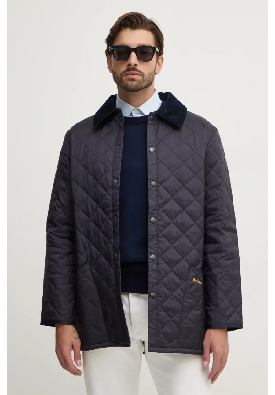 obrazek 1 Barbour kurtka le Quilt męska kolor granatowy przejściowa MQU0001
