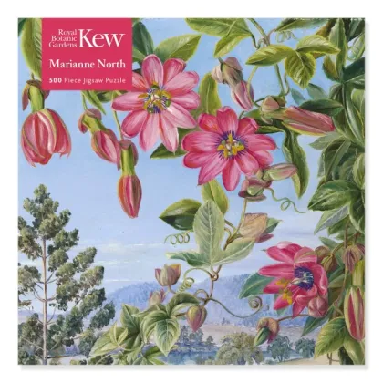 Zdjęcie Puzzle dla dorosłych Kew: Marianne North: Widok w ogrodzie botanicznym Brisbane - Flame Tree Publishing