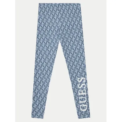 Zdjęcie Guess Legginsy J5RB06 J1314 Niebieski Regular Fit