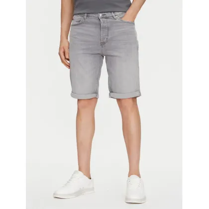 Zdjęcie HUGO Szorty jeansowe 50537720 Szary Slim Fit
