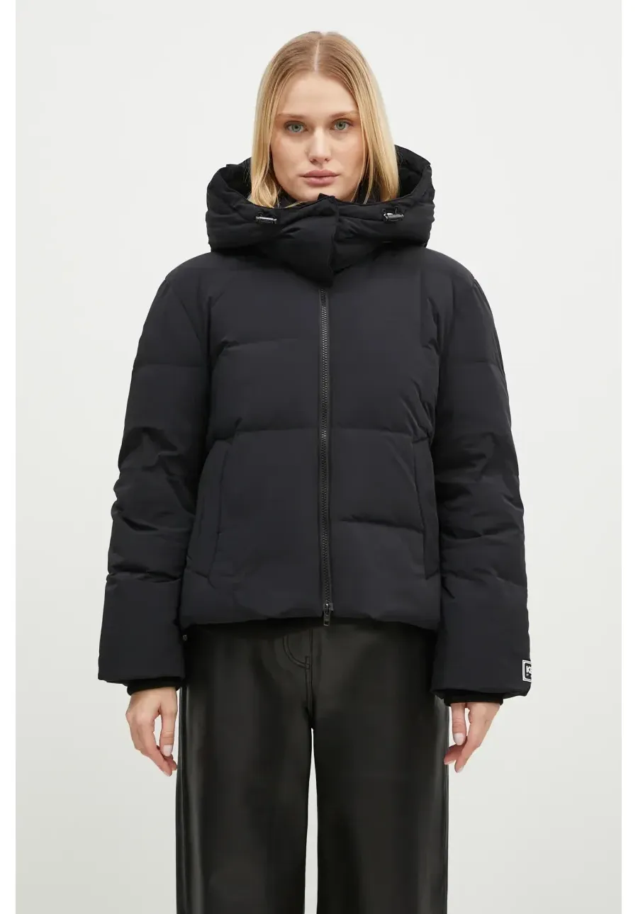 obrazek 1 Kenzo kurtka Regular Puffer Jacket damska kolor czarny zimowa FE62OU1259NH.99