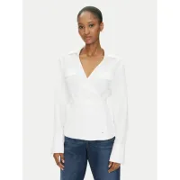 Zdjęcie Tommy Hilfiger Koszula WW0WW44697 Écru Regular Fit