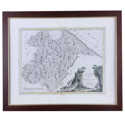 Picture Antonio Zatta Legation of Urbino and the government of Città di Castello Venice from the 18th century