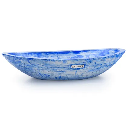 Zdjęcie Wyjątkowa umywalka 60 cm ORION BASIC – THRILL, niebieski, lakier matowy