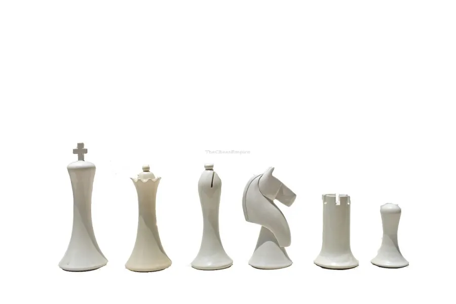 obrazek 2 Wykonane z drewna pionki do szachów - The Chess Empire