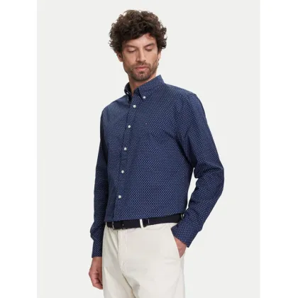 Zdjęcie Tommy Hilfiger Koszula MW0MW39437 Granatowy Regular Fit