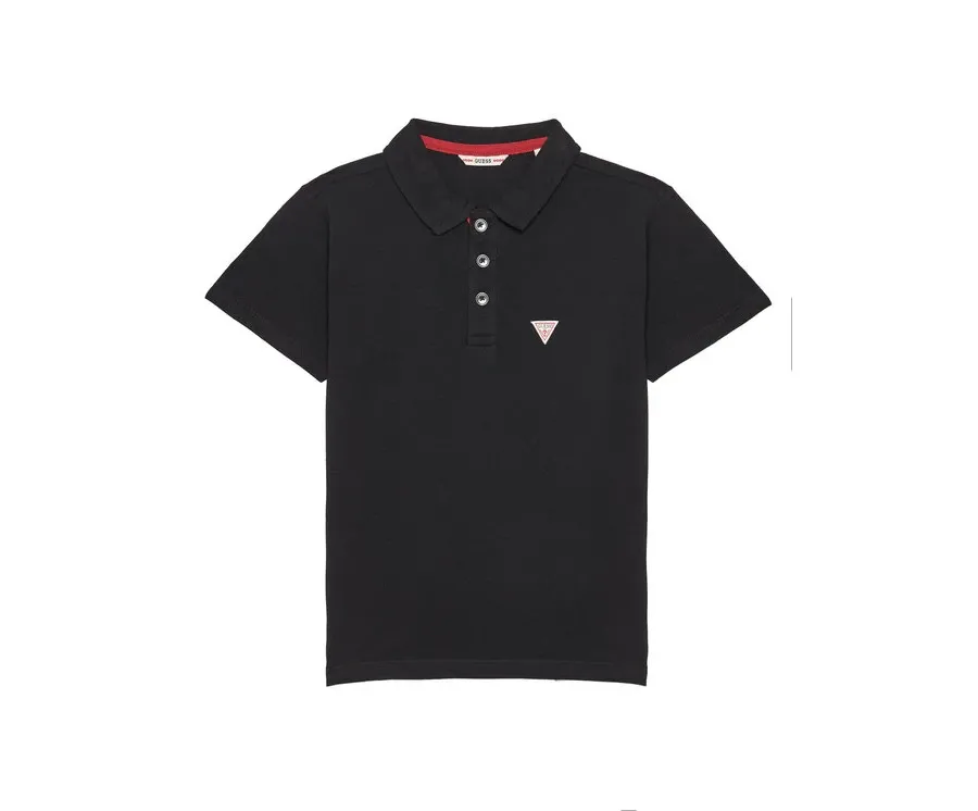 obrazek 1 Guess Polo L2GP02 KAPY0 Czarny Regular Fit