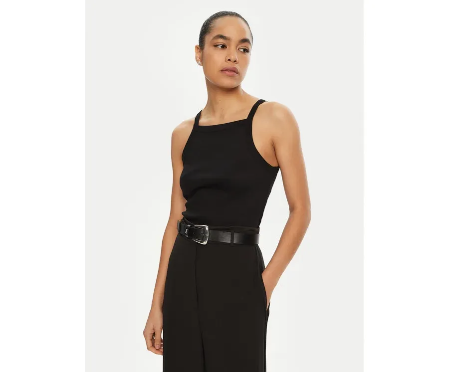 obrazek 1 IVY OAK Top Klara Rose IO1100X2362 Czarny Slim Fit