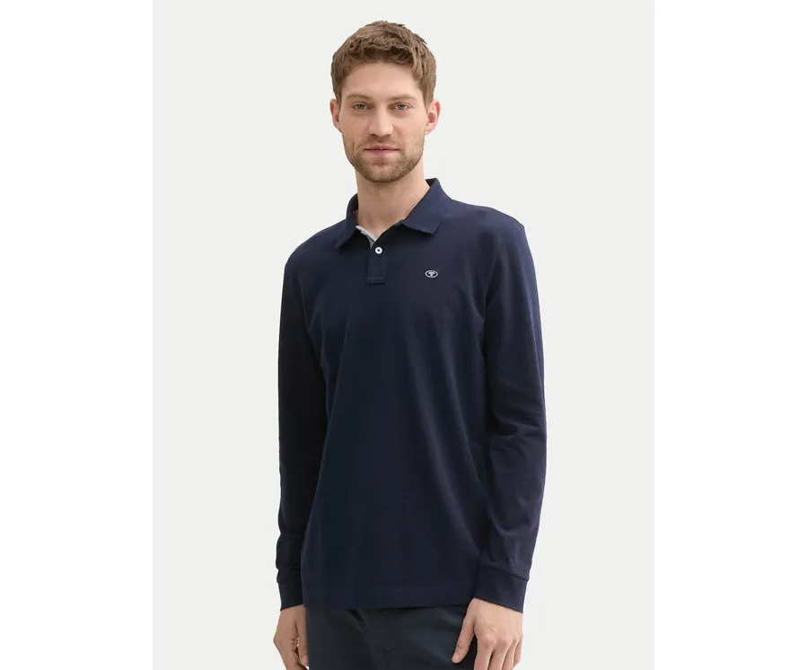 obrazek 1 Tom Tailor Polo 1043278 Granatowy Regular Fit