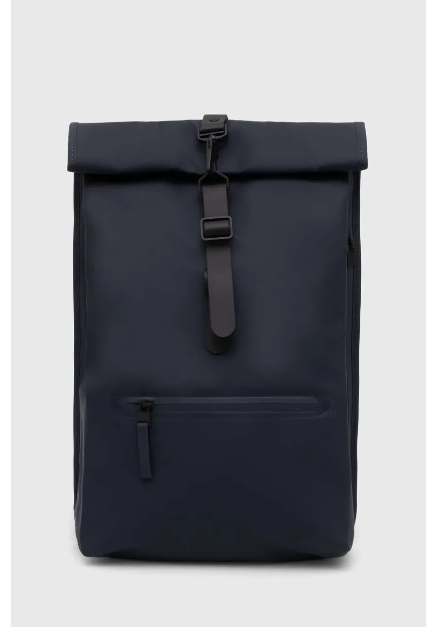 obrazek 1 Rains plecak 13320 Backpacks kolor granatowy duży gładki