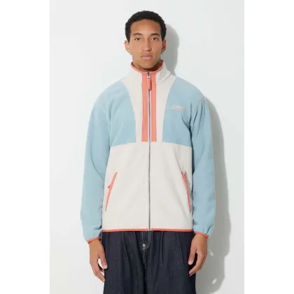 Zdjęcie Columbia bluza polarowa M Backbowl FZ Fleece Res kolor niebieski wzorzysta 2053853