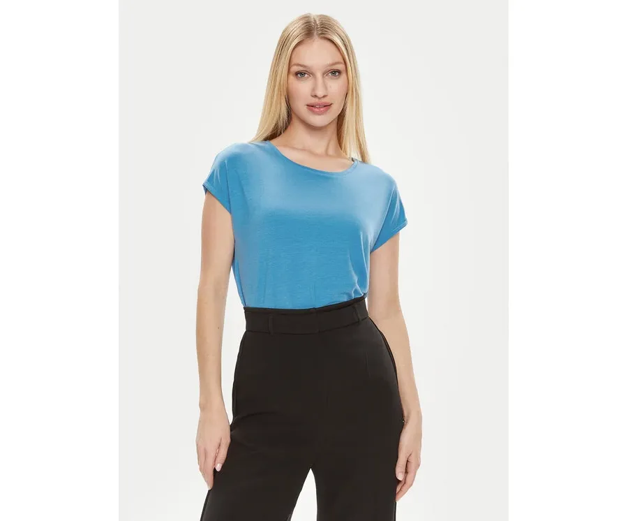 obrazek 1 Vero Moda T-Shirt Ava 10284468 Niebieski Regular Fit