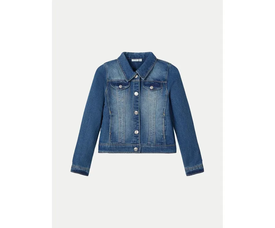 obrazek 1 NAME IT Kurtka jeansowa 13141427 Niebieski Regular Fit