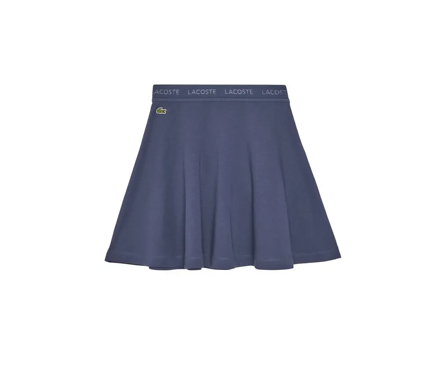 obrazek 1 Lacoste Spódnica dresowa JJ8441 Fioletowy Regular Fit