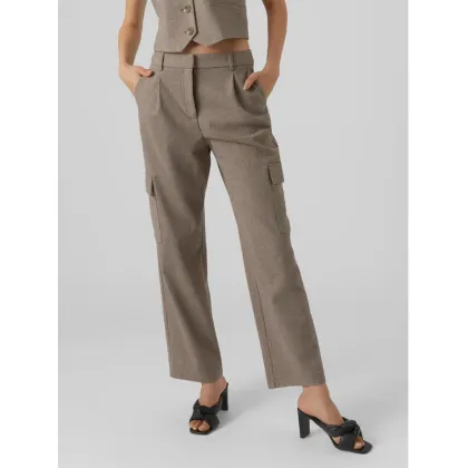 Zdjęcie Vero Moda Spodnie materiałowe 10297422 Szary Straight Fit